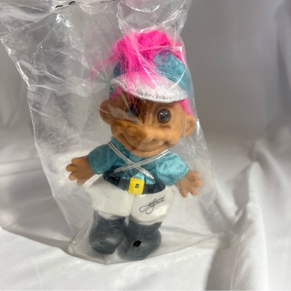 Russ Collectible with Black and Blue Details